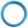 Kiotos Cockring en aluminium Circle 15mm Bleu